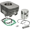 Cilinder Athena 72cc T6 Vespa Ciao / Si / Bravo / Citta - luchtgekoeld pen 10