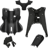 Binnen kappenset compleet voor MBK Nitro, Yamaha Aerox (tot bouwjaar 2013) - zwart