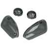 Knipperlicht glasset voor Yamaha Aerox (vanaf 2002) Smoke