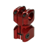 Stuurclamp Doppler Gilera & Piaggio rood (DOP-451839)