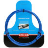 Hydraulische leiding Elvedes met PTFE voering en kevlar protectie - blauw (3 meter op kaart)