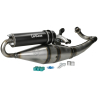 Uitlaat Leovince Hand made TT Black Edition Gilera Runner, Stalker 50cc 2 Takt