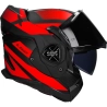 LS2 Helm Advant X Nova FF901 zwart / rood
