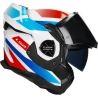 LS2 Helm Advant X Nova FF901 wit / blauw / rood