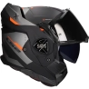 LS2 -  Helm Advant X Oblivion FF901 titanium mat zwart rood