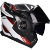 LS2 Helm Advant X Spectrum FF901 zwart / wit / rood