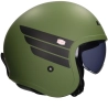 LS2 Helm Spitfire II Retro OF599 mat groen