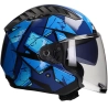 LS2 Helm Copter II Kanji OF600 blauw