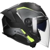 LS2 -  Helm Verso II Air OF618 mat zwart / fluor geel