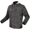 LS2 -  Oaky motorjas denim - Zwart