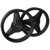 Mezoly velgenset zwart voor Yamaha PW50