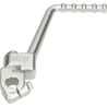 Kickstartpedaal STR8 Minarelli AM6 Zilver