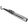 Uitlaat Tecno Puch Maxi 28mm snel standaard model chroom