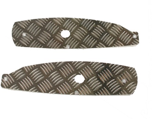 Voetplaat Set Peugeot Speedfight 3 Aluminium 2 delig Origineel A06111