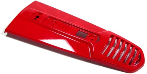 voorscherm midden claxon neus vespa s rood dragon 894 piaggio origineel 65488350R7