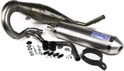 Uitlaat LEOVINCE H.M. X-Fight RVS Yamaha TZR 50 R 1998 T/m 2003