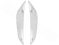 Knipperlichtglas Set Voor Piaggio Zip 2000 Helder (Voorkant)