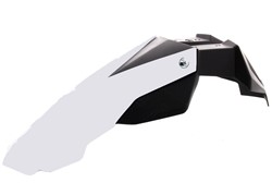 Voorspatbord Wit / Zwart Derbi Senda / Aprilia SX / Rieju MRT / Beta RR Motard / Aprilia Sx 50 / Yamaha Dt 50 R / Suzuki Tsx 50 Model Origineel
