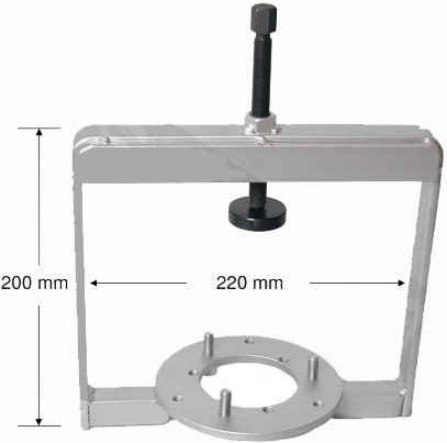 koppeling drukveer montage klem motor scooter 200-220mm buzzetti 5658
