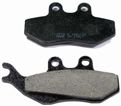 Remblokset DMP voor Piaggio / Vespa / Aprilia / Derbi / Beta / CPI / Yamaha