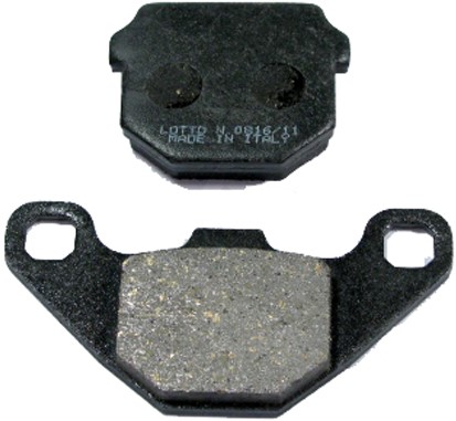 Remblokset NOVASCOOT voor Derbi / Aprilia / Peugeot / Gilera / Piaggio / Rieju / CPI FT3075