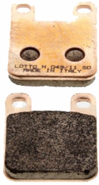 Remblokset NOVASCOOT voor AJP Peugeot / Derbi / Aprilia / Beta / CPI Synthered FT4015