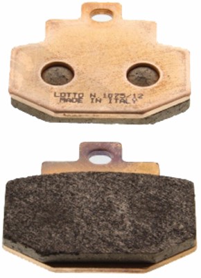 Remblokset NOVASCOOT voor Vespa / Gilera / Piaggio Achterzijde Synthered FT4024