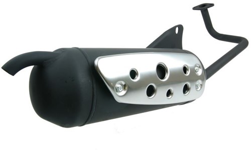 uitlaat tecnigas fosti retro / agm retro / bella retro / estilo - zonder steun voor achterspatbord over wiel - silent pro