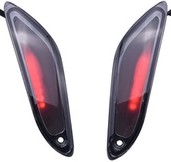 Knipperlichtset Led THNDR Voor Vespa Sprint en Primavera Achterzijde Smoke DRL Led