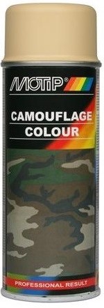spuitbus motip camouflagelak beige 400ml RAL 1001