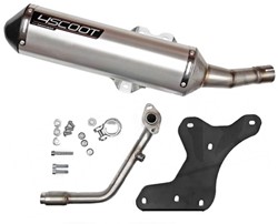 uitlaat tecnigas sym gts EVO 125cc injectie 4scoot