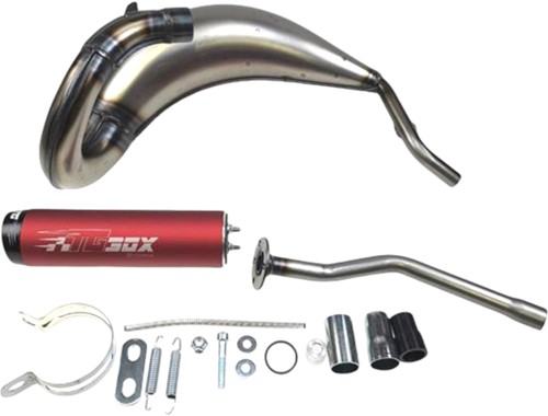 Uitlaat Tecnigas E-Nox Evo-2 voor Sherco SE 50 / Cherco SM 50 V.a 50 T/m 70cc Bovenlangs Rechts - Euro3 / euro4