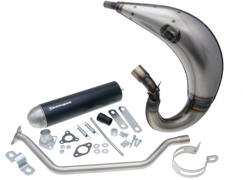 Uitlaat Tecnigas E-nox Aprilia RX 50 / Aprilia SX 50 / Gilera SMT 50 / Derbi Senda 50 DRD / Derbi Senda 50 R DRD / Derbi Senda 50 R X-treme V/A 2000