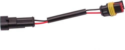 Adapter stekker Knipperlicht  Vespa Sprint / Vespa Primavera Van Oud Model Naar Nieuw Model Euro4 V.a 2018 (Ombouw stekker) Per Stuk Geleverd