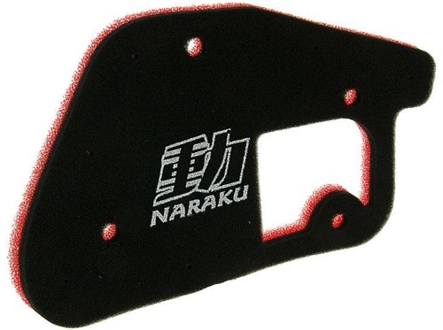 Luchtfilterelement Naraku Aprilia Amico / Yamaha Bws / Slider / Zuma / Minarelli Vertikaal NK303.10