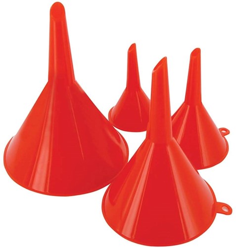 Trechter Set Oranje 4 Delig Universeel Oranje