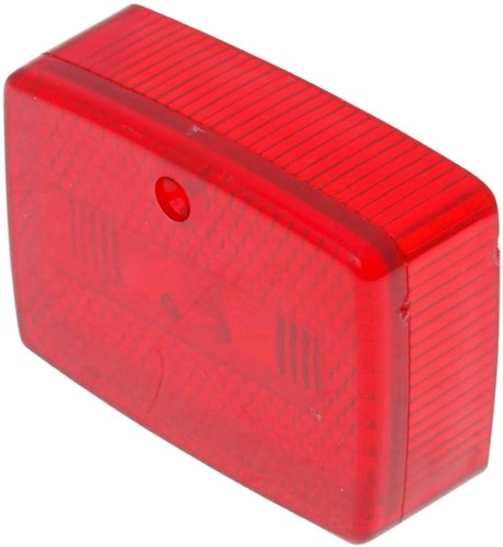 Achterlichtglas voor Puch Maxi Rood DMP