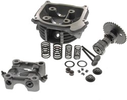Cilinderkop + Nokkenas + Tuimelaars 50cc Kymco Agility 50 / Fosti Grande Retro / Kymco Vp50 / Kymco Vitality 4t / Kymco New Dink / Sym Fiddle 1 / Sym Orbit 1 / Baotian Gy6 / Btc / Agm