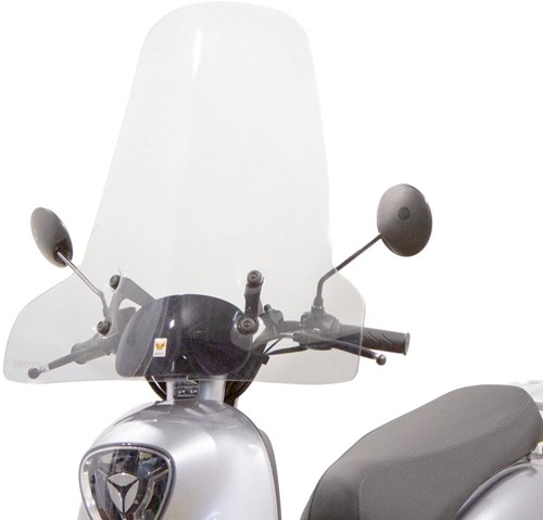 Windscherm Yadea M6L Transparant Hoog model + Montage set