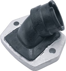 Spruitstuk 12 T/m 17.5mm Piaggio Zip 2000 2t / Vespa Lx 50 2t / Piaggio Fly 2t / Piaggio Typhoon / Gilera Runner / Gilera Dna / Gilera Ice / Piaggio Nrg / Piaggio Liberty 2t / Vespa Sfera 