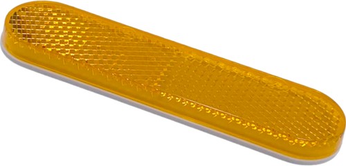 Reflector (Oranje) Piaggio Zip 2000 / Vespa Lx 50 / Vespa S / Piaggio Liberty Rst / Piaggio Nrg (Voor Motorscherm)