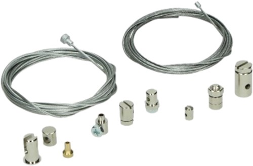 Binnenkabel Gaskabel / Koppelingskabel (Set) Met 7 Losse Nippels
