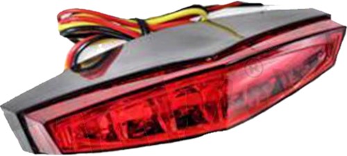 Achterlicht Led Universeel Bromfiets / Scooter (Inclusief Remlicht)