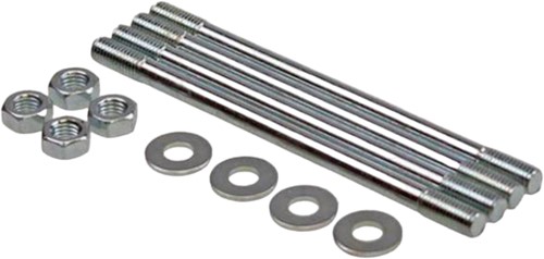 Tapeindset Cilinder + moeren voor Derbi D50B0 / Minarelli Horizontaal M7 x 115mm