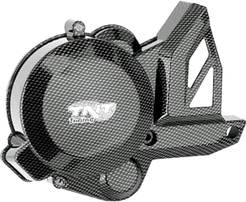 vliegwieldeksel Carbon Derbi Senda DRD / Derbi Gpr 50 / Aprilia Sx 50 / Gilera RCR 50