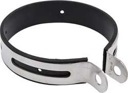 Uitlaatklem Gy6 / Baotian Rocky 4t / Speedy 4t / Rebel / China 4t Scooter - Diameter 11 Cm Inclusief Rubber Per Stuk