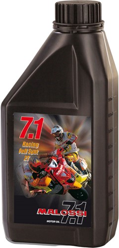2-Takt mengolie vol synthetische RACING 7.3 1L fles malossi