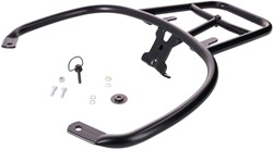 Achterdrager Python Vespa GTS / Vespa GTV Zwart (Voor Koffer Montage) 1b001909