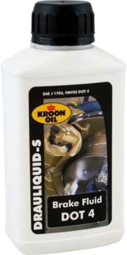 Synthetische remvloeistof 250ml Kroonoil Drauliquid-S DOT 4