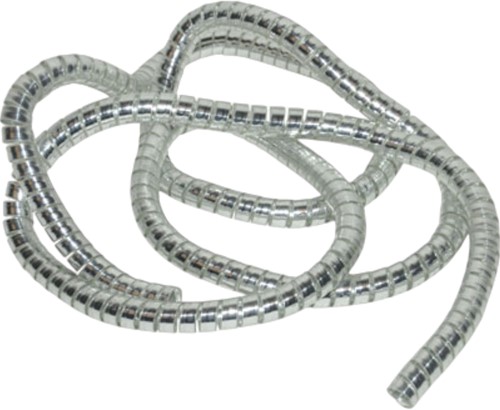 Chroom Cover buitenkabel 10MM 1.5 Meter